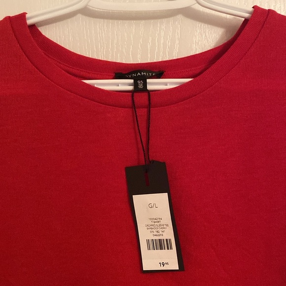 Dynamite T-shirt dropped sleeve tee - Picture 3 of 5